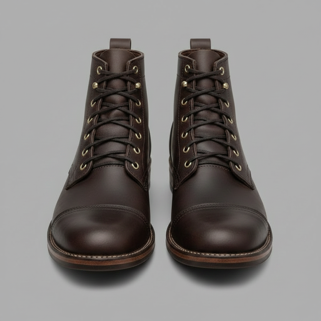 Herren Arbeitsstiefel | Robuste Schnürstiefel mit Knöcheldesign