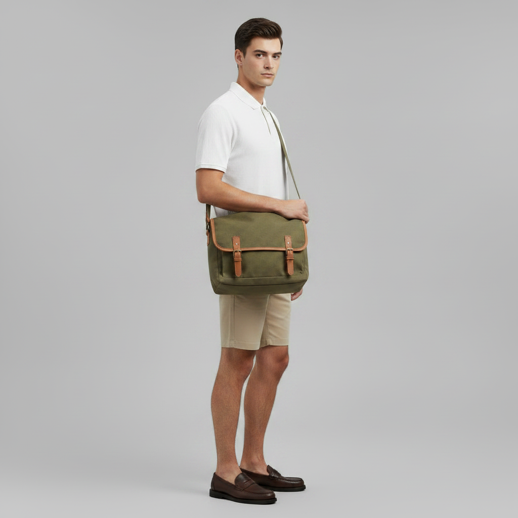 Waffelmuster Herren Poloshirt | Trendiges Poloshirt für Männer