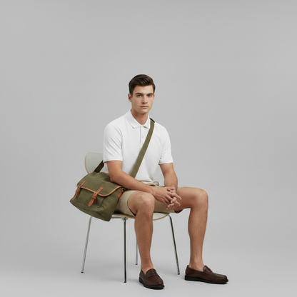 Waffelmuster Herren Poloshirt | Trendiges Poloshirt für Männer