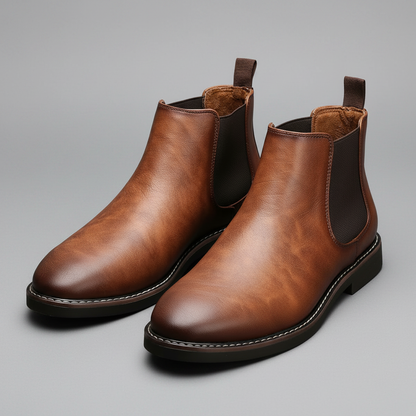 Wasserdichte Chelsea Stiefel Herren | Knöchelhohe Stiefel